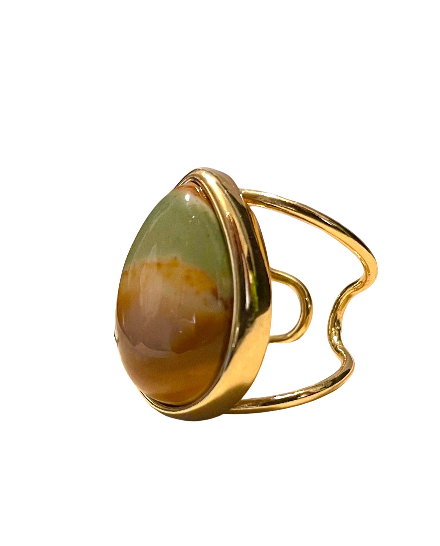 Anello placcato oro 24k